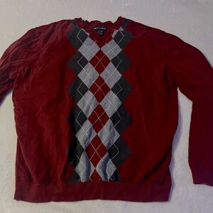 Red/Black/Gray Sweater!